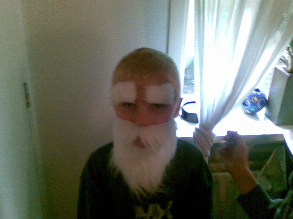 Jason as father Xmas