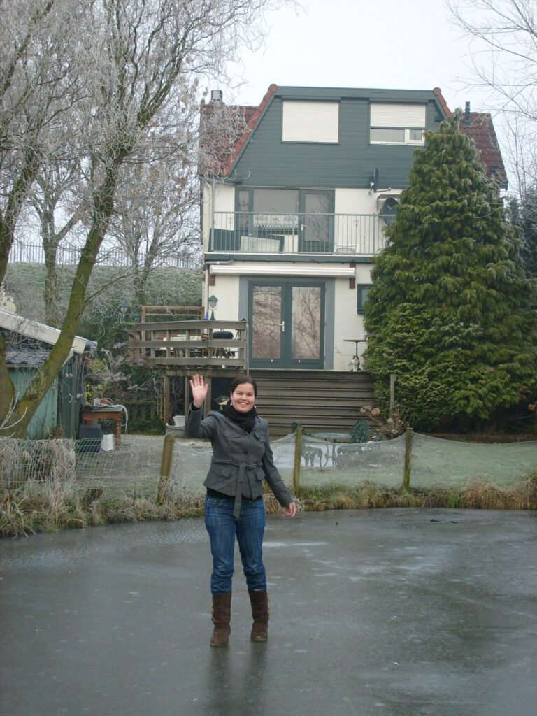 on the ice in ouderkerk